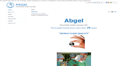 Desktop Screenshot of abgel.in