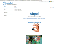Tablet Screenshot of abgel.in